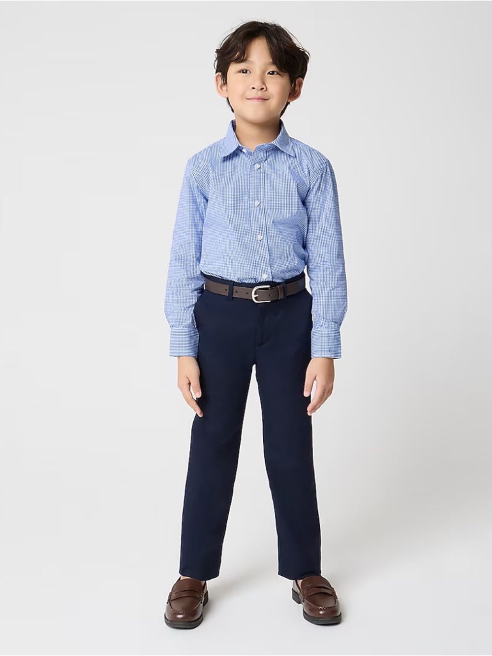 Crewcuts Boys' Thompson Suit Pant in Flex Chino Size 10 Dark Pacific